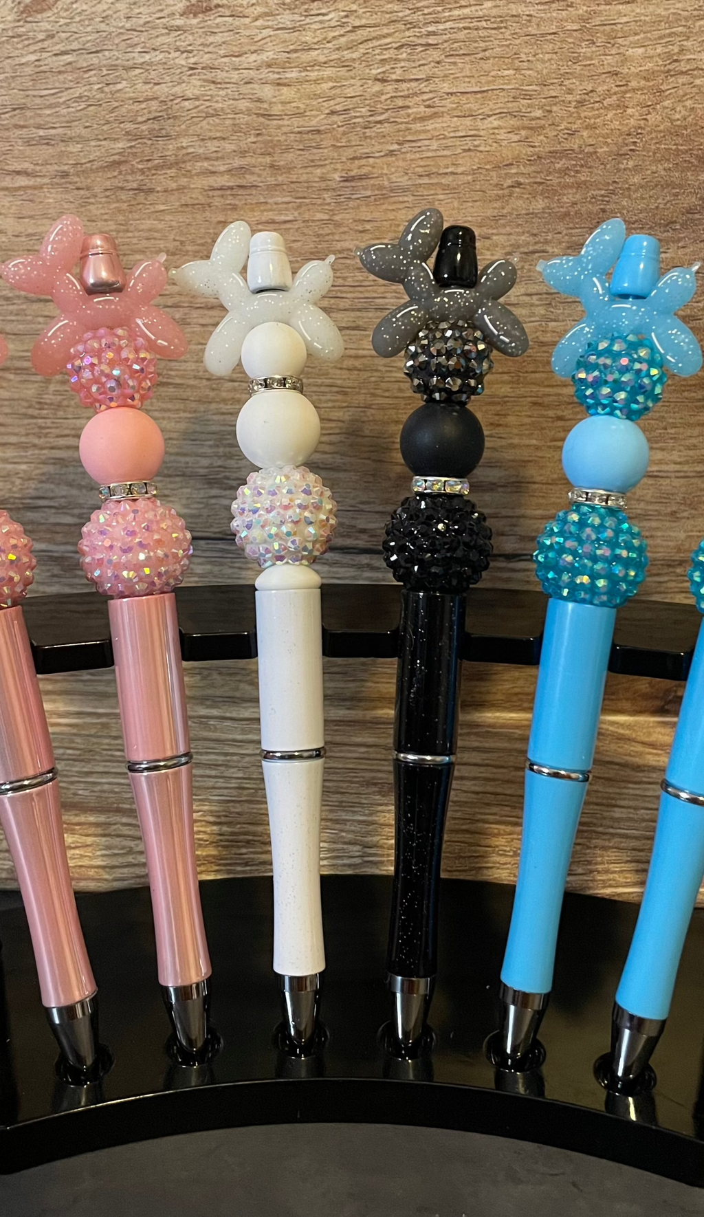 4 Pack Beaded Pen Bundle